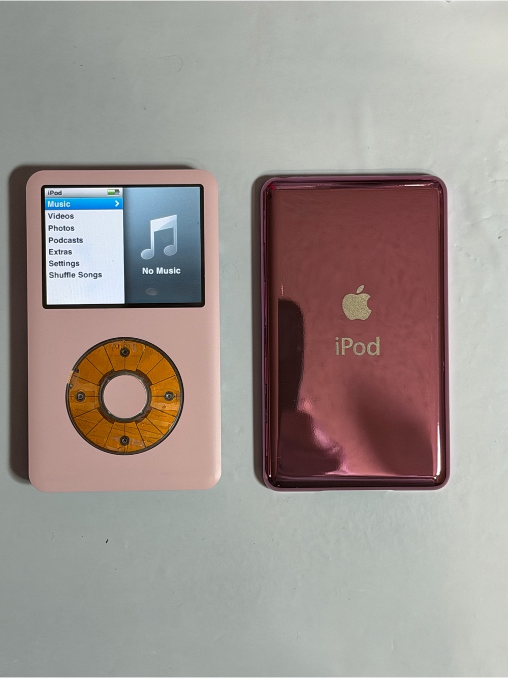 Apple iPod Classic Pair in Light Pinky Pink Metallic
Back 7th generation 256gb